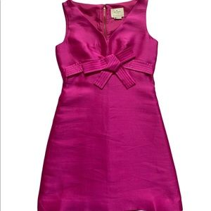 NWT Kate Spade Pink Bow Oragami Bow Cocktail Dress Size 6